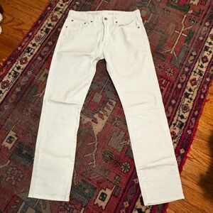 Men's White Jeans